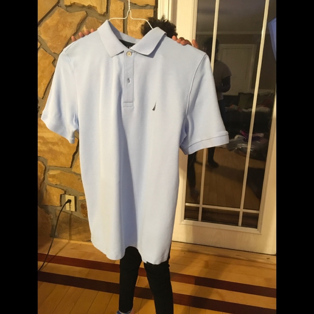Like new kids Nautica polo shirt! Size medium.